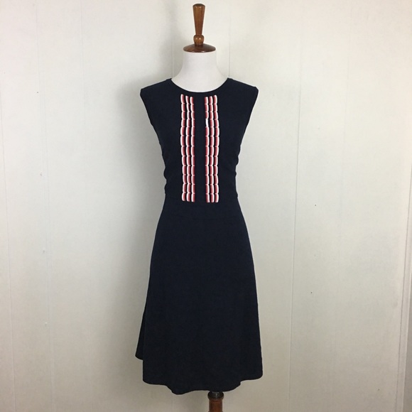 Tommy Hilfiger Dresses & Skirts - Tommy Hilfiger Fit & Flare Knit Crew Neck Dress